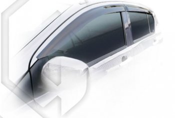 Дефлектора окон CA-Plastic Daihatsu Mira e:S LA300S,LA310S дорестайлинг (2011-2013)