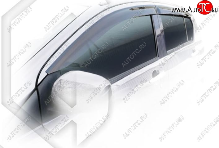 1 999 р. Дефлектора окон CA-Plastic  Daihatsu Mira e:S  LA300S,LA310S (2011-2017) дорестайлинг, рестайлинг (Classic полупрозрачный)  с доставкой в г. Пермь