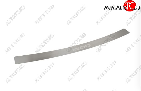 249 р. Накладка защитная на задний бампер Arbori Datsun mi-DO хэтчбэк (2014-2021)  с доставкой в г. Пермь