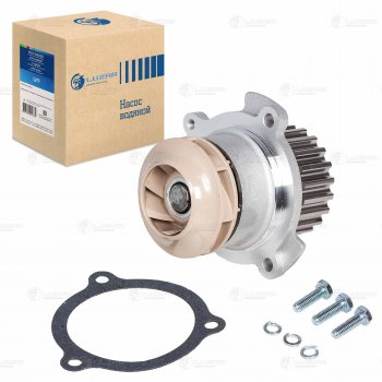 Помпа водяная на LUZAR TURBO (дв. 21116/11183/11186/11189 8v, 1,6 л, MT) Лада Гранта FL 2190 седан рестайлинг (2018-2025)