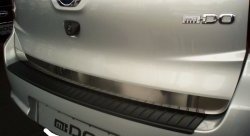 679 р. Накладка защитная на верхнюю часть заднего бампера Тюн-Авто  Datsun mi-DO (2014-2021) хэтчбэк  с доставкой в г. Пермь. Увеличить фотографию 3