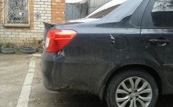 1 959 р. Лип спойлер K2  Datsun on-DO (2014-2021) седан дорестайлинг, седан рестайлинг (Неокрашенный)  с доставкой в г. Пермь. Увеличить фотографию 2