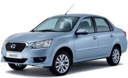 4 849 р. Бампер передний Стандартный Datsun on-DO седан дорестайлинг (2014-2019) (Окрашенный)  с доставкой в г. Пермь. Увеличить фотографию 2