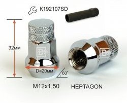 Колёсная гайка Вектор M12 1.5 Honda Mobilio 2 DD4,DD5 1-ый рестайлинг (2017-2019) 