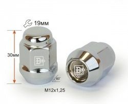 Колёсная гайка Вектор M12 1.25 Лада нива 4х4 2121 Бронто 3 дв. 1-ый рестайлинг (2017-2019) 