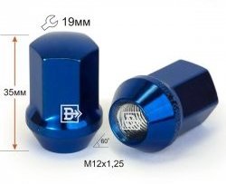 Колёсная гайка Вектор M12 1.25 