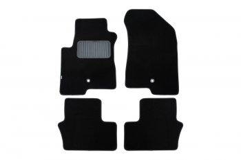 Коврики в салон Klever Premium (текстиль) Dodge Caliber (2006-2012) (Черный)