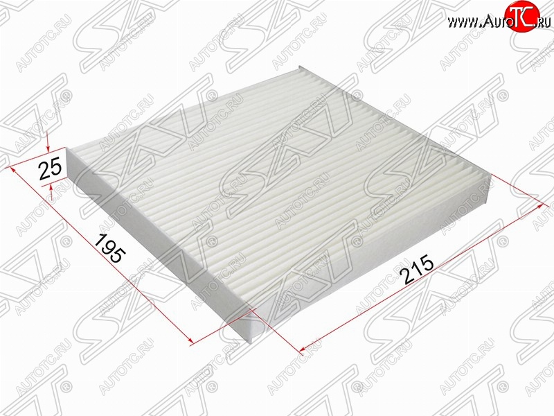 275 р. Фильтр салонный SAT (215х195х25 mm)  Dodge Caliber (2006-2012), Jeep Compass  MK (2011-2015), Jeep Liberty  KK (2007-2013), Mazda 6 ( GG,  GG, GY,  GH) (2002-2012), Mazda Atenza ( GG) (2002-2012), Mazda CX-7  ER (2006-2012), Mazda Demio  2 DY (2002-2007)  с доставкой в г. Пермь