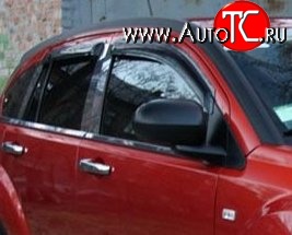 999 р. Комплект дефлекторов окон (ветровиков) 4 шт. Russtal Dodge Caliber (2006-2012)  с доставкой в г. Пермь