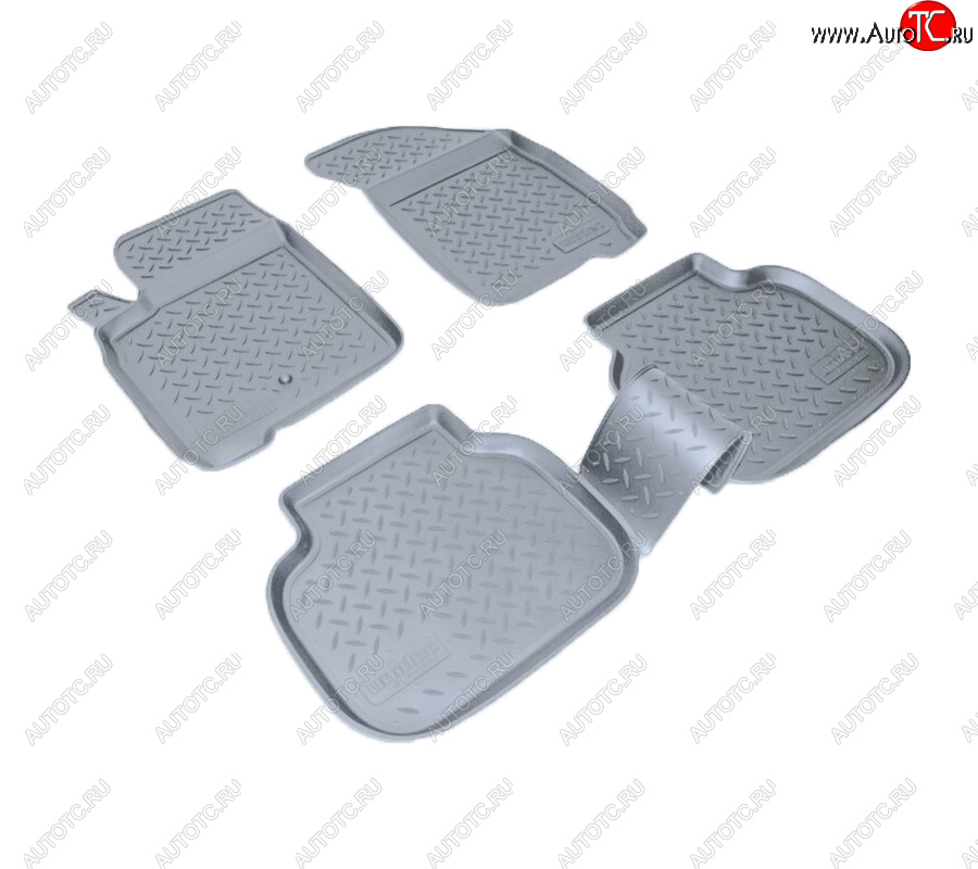3 199 р. Коврики салона Norplast Unidec  Dodge Journey  JC (2007-2015), Fiat Freemont (2011-2016) (Цвет: серый)  с доставкой в г. Пермь