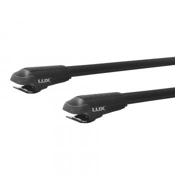 Багажник в сборе LUX Хантер L45 Dodge Journey (JC), Fiat Freemont, Sedici, Geely Emgrand X7, Hyundai Creta (GS,  SU), IX55 (EN), Trajet, Isuzu D-Max (RT85 DoubleCab,  RT85,TFR DoubleCab,  RG), Jeep Cherokee (KJ), KIA Mohave (HM), Soul (AM), Lexus GX470 (J120), RX270 (AL10), RX350 (AL10), RX450H (AL10), Mercedes-Benz E-Class (S212), X class (W470), Nissan Murano (2 Z51), Renault Scenic 3, SAAB Scenic (3), SSANGYONG Rexton Y290, Suzuki Rexton (Y290), Toyota Highlander (XU20), Land Cruiser (90), Land Cruiser Prado (J90,  J120,  J150), RAV4 (XA305,  XA30), Volvo XC70, Лада нива 4х4 (2121 Бронто,  2131,  2121 (Legend)) (аэро-трэвэл (98-108 см), черный)