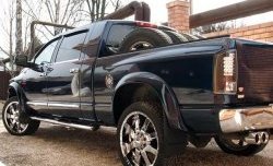 14 699 р. Накладки на колёсные арки FACTORY STYLE Dodge Ram DR, DH (2001-2008) (Неокрашенные)  с доставкой в г. Пермь. Увеличить фотографию 2