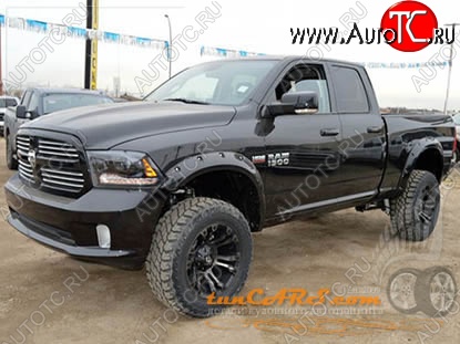 21 249 р. Накладки на колёсные арки BUSHWACKER DESIGN Dodge Ram DJ, DS (2008-2012) (Неокрашенные)  с доставкой в г. Пермь