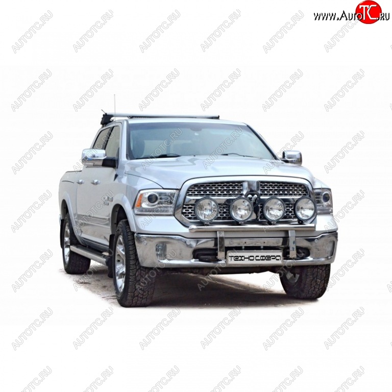 37 799 р. Защита переднего бампера ТехноСфера (Техно Сфера) Dodge Ram DJ, DS (2008-2012)  с доставкой в г. Пермь