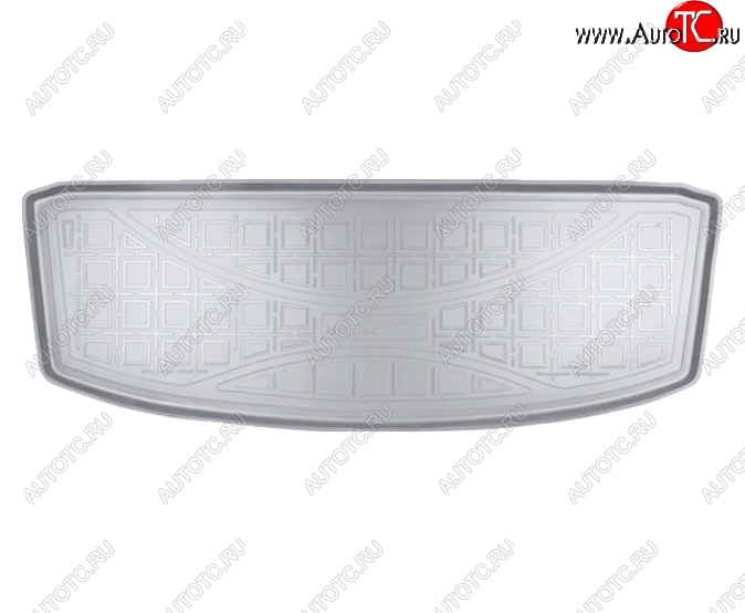1 349 р. Коврик в багажник Norplast (разложенный 3 ряд)  Dong Feng 580  1 (2018-2025) рестайлинг (Серый)  с доставкой в г. Пермь