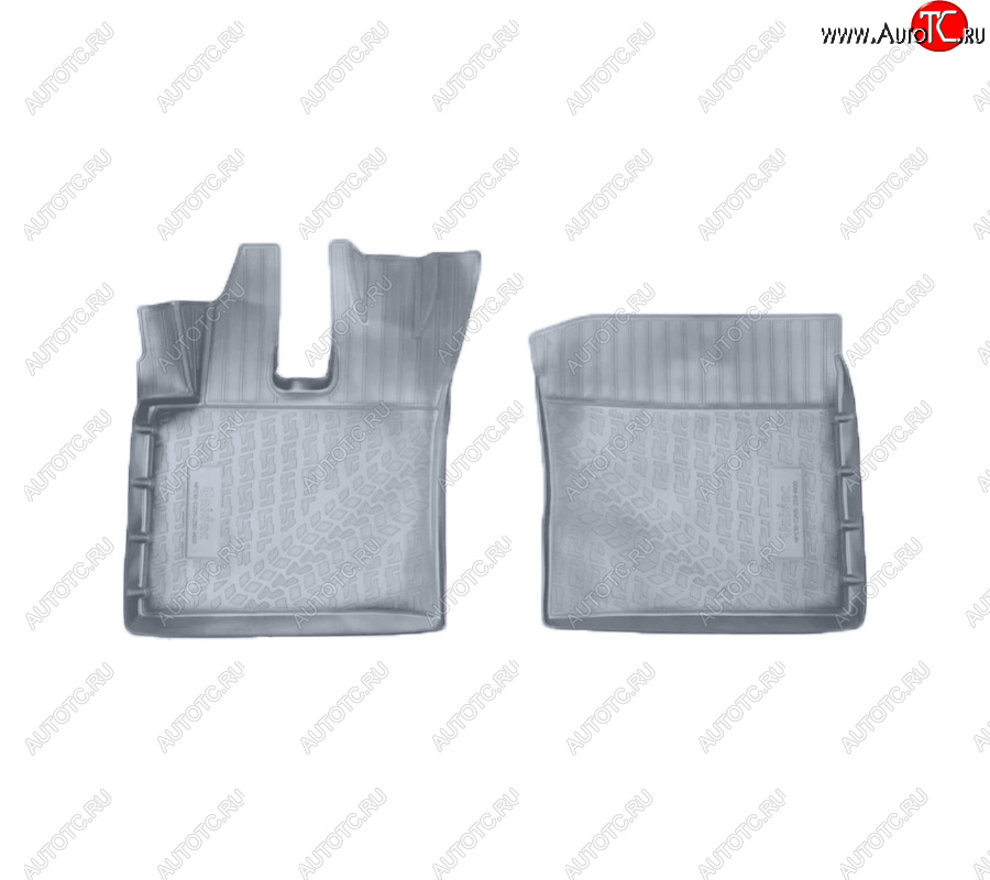 2 499 р. Коврики салона Norplast Unidec  FAW J6  СА3250 (2013-2025) шасси (Цвет: серый)  с доставкой в г. Пермь