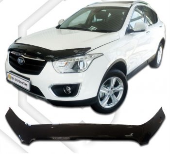 Дефлектор капота CA-Plastiс FAW Besturn X80 (2014-2019) дорестайлинг