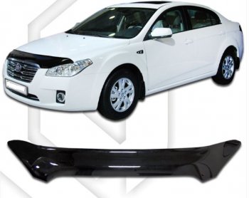 Дефлектор капота CA-Plastic FAW Besturn B50 (2012-2017) рестайлинг