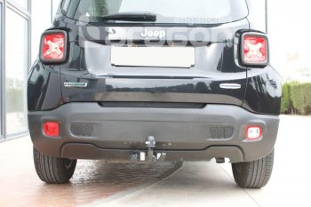 10 979 р. Фаркоп Aragon. (шар S) Fiat 500X 334 рестайлинг (2018-2023)  с доставкой в г. Пермь. Увеличить фотографию 2