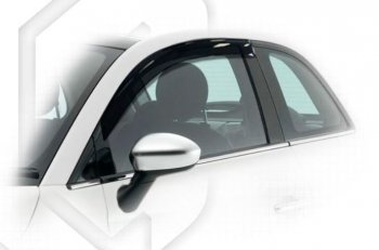 Дефлектора окон CA-Plastiс Fiat 500  312,FF (2007-2015) дорестайлинг хэтчбэк 3 дв.