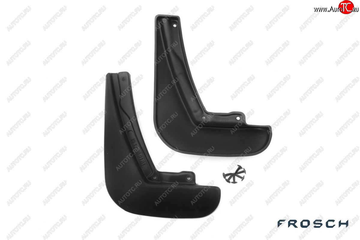 1 249 р. Брызговики передние Frosch  Fiat 500  312,FF (2007-2015) дорестайлинг хэтчбэк 3 дв.  с доставкой в г. Пермь