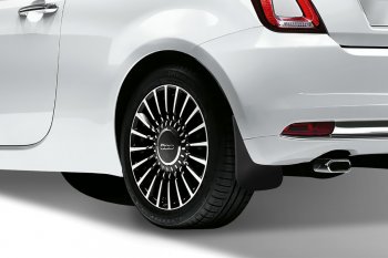 2 379 р. Брызговики задние Frosch  Fiat 500  312,FF (2007-2015) дорестайлинг хэтчбэк 3 дв.  с доставкой в г. Пермь. Увеличить фотографию 2