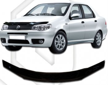 Дефлектор капота CA-Plastic Fiat Albea  170 (2002-2012) седан