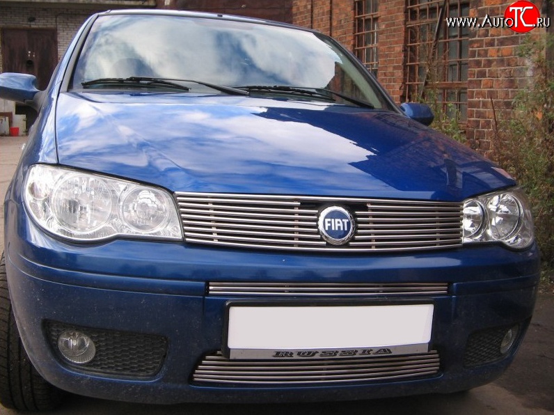 5 299 р. Декоративная вставка воздухозаборника Berkut Fiat Albea 170 седан (2002-2012)  с доставкой в г. Пермь