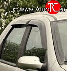 999 р. Комплект дефлекторов окон (ветровиков) 4 шт. Russtal Fiat Albea 170 седан (2002-2012)  с доставкой в г. Пермь
