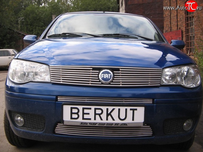 4 399 р. Декоративная вставка решетки радиатора Berkut Fiat Albea 170 седан (2002-2012)  с доставкой в г. Пермь