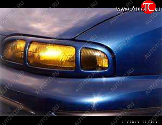 6 579 р. Реснички на фары Jaguar Fiat Bravo 182 хэтбэк 3 дв. (1995-2001)  с доставкой в г. Пермь
