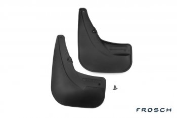 2 379 р. Брызговики Frosch (optimum, в пакете) Fiat Doblo 263 рестайлинг (2015-2022) (Задние)  с доставкой в г. Пермь. Увеличить фотографию 3