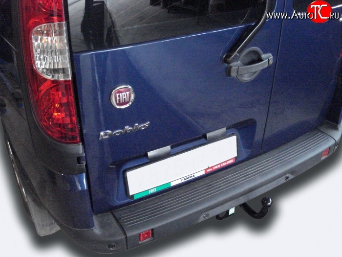 7 199 р. Фаркоп Лидер Плюс Fiat Doblo 223 рестайлинг (2005-2016) (Без электропакета)  с доставкой в г. Пермь