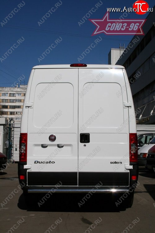 10 574 р. Защита заднего бампера Souz-96 (d42) Fiat Ducato 250 (2006-2014)  с доставкой в г. Пермь