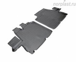 Комплект ковриков в салон Norplast Unidec Unidec (2-хместный) Fiat Ducato ( 230,  250,  290) (1994-2025) (Цвет: черный)