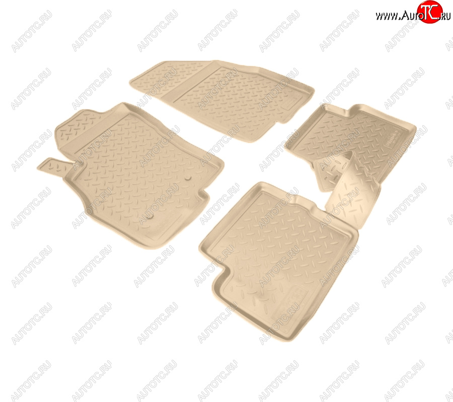 2 899 р. Коврики салона Norplast Unidec  Fiat Grande Punto (2005-2025) (Цвет: бежевый)  с доставкой в г. Пермь