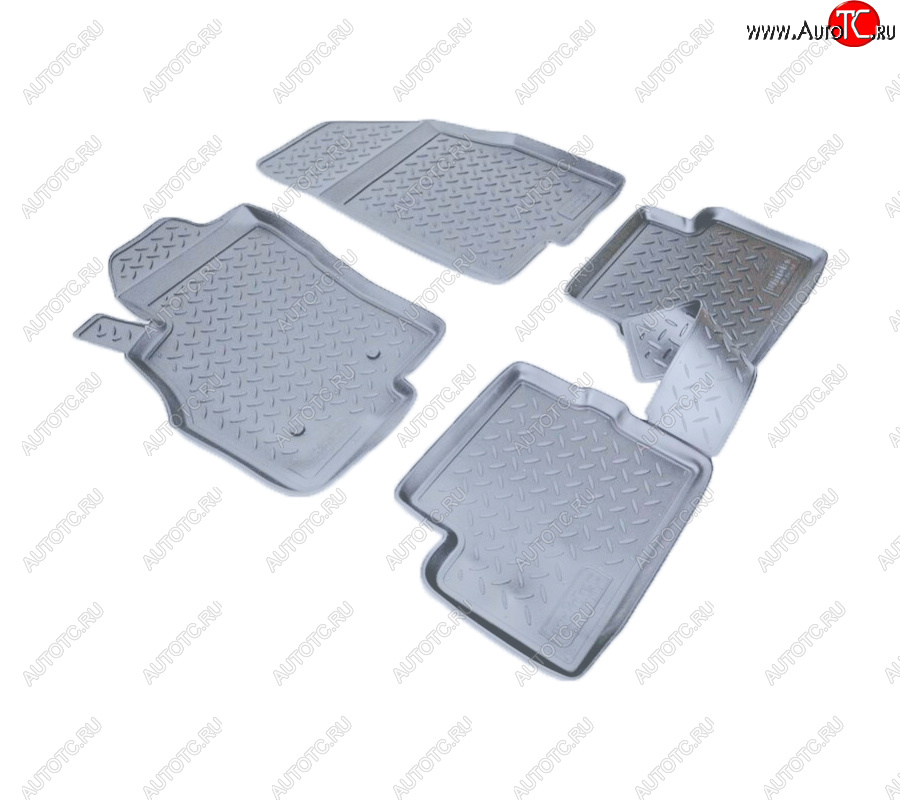 2 899 р. Коврики салона Norplast Unidec  Fiat Grande Punto (2005-2025) (Цвет: серый)  с доставкой в г. Пермь
