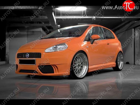 28 999 р. Передний бампер ST1 Fiat Grande Punto (2005-2012)  с доставкой в г. Пермь