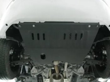 3 899 р. Защита картера двигателя и КПП (V-1,4) Alfeco  Fiat Linea (2007-2016) (Сталь 2 мм)  с доставкой в г. Пермь. Увеличить фотографию 2