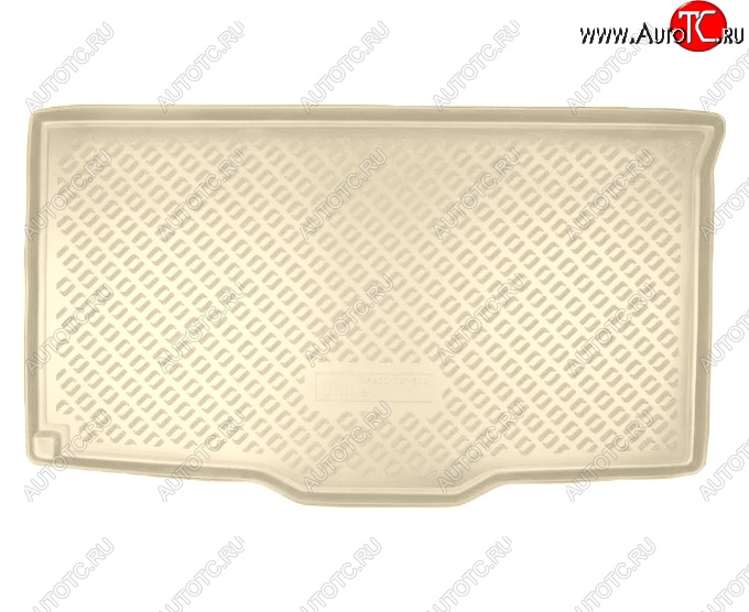 1 799 р. Коврик в багажник Norplast  Fiat Panda  3 319 (2012-2025) (Бежевый)  с доставкой в г. Пермь