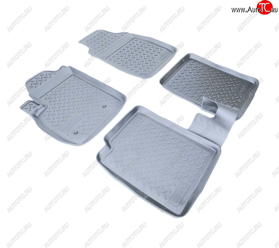 2 759 р. Коврики салона Norplast Unidec  Fiat Panda  2 169 (2003-2011), Great Wall Peri (2007-2010) (Цвет: серый)  с доставкой в г. Пермь
