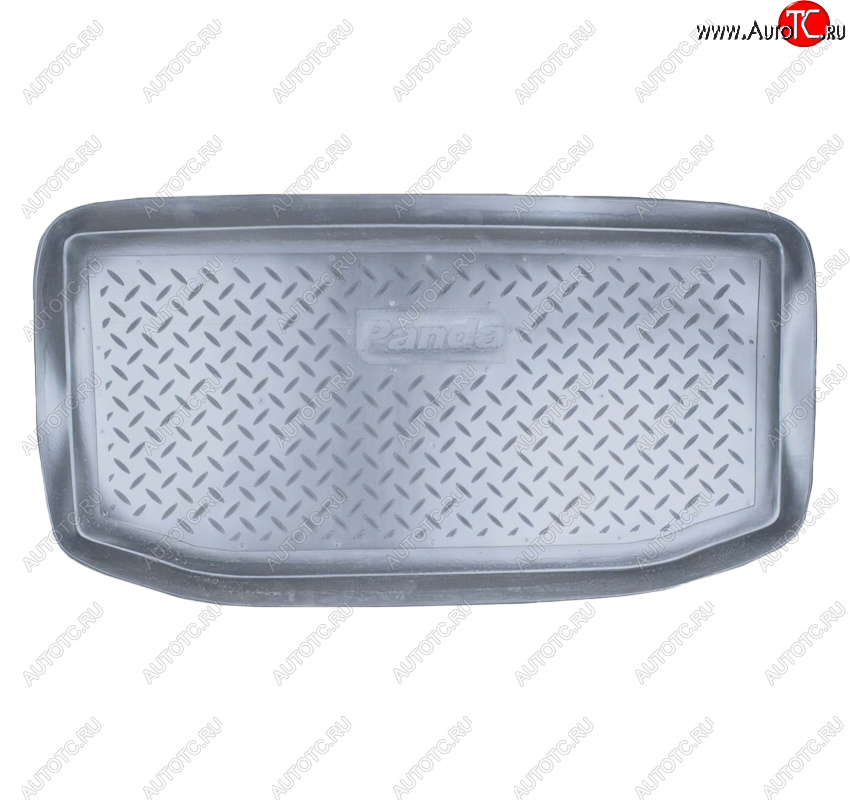 1 969 р. Коврик багажника Norplast Unidec  Fiat Panda  2 169 (2003-2011), Great Wall Peri (2007-2010) (Цвет: серый)  с доставкой в г. Пермь