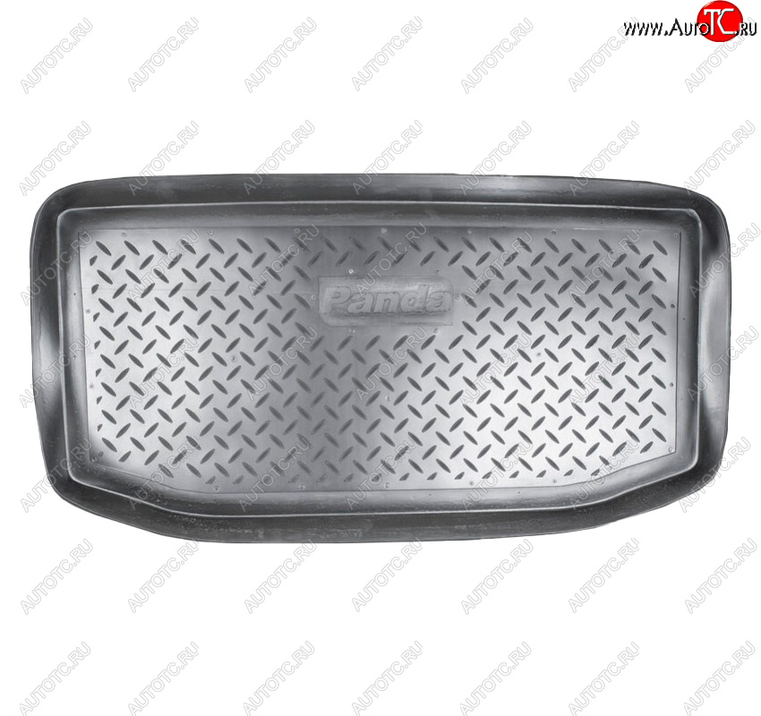 1 429 р. Коврик в багажник Norplast Unidec  Fiat Panda  2 169 (2003-2011), Great Wall Peri (2007-2010) (Цвет: черный)  с доставкой в г. Пермь