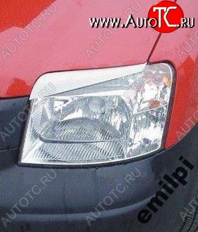 3 349 р. Реснички на фары Maxton Fiat Panda 2 169 (2003-2011)  с доставкой в г. Пермь