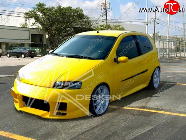 26 999 р. Передний бампер WK Fiat Punto 188 хэтчбэк 3 дв. дорестайлинг (1999-2003)  с доставкой в г. Пермь