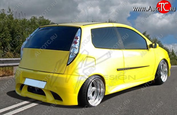 26 999 р. Задний бампер WK Fiat Punto 188 хэтчбэк 3 дв. дорестайлинг (1999-2003)  с доставкой в г. Пермь