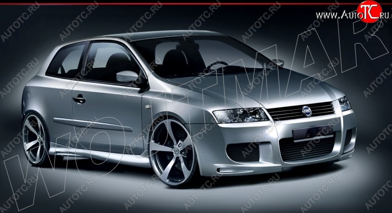 28 999 р. Передний бампер F7 Fiat Stilo (2001-2007)  с доставкой в г. Пермь