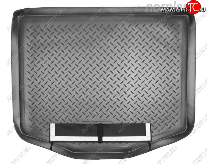 2 899 р. Коврик багажника Norplast Unidec  Ford C-max  Mk1 (2007-2010) рестайлинг (Черный, с погрузочным ковриком (фартуком))  с доставкой в г. Пермь
