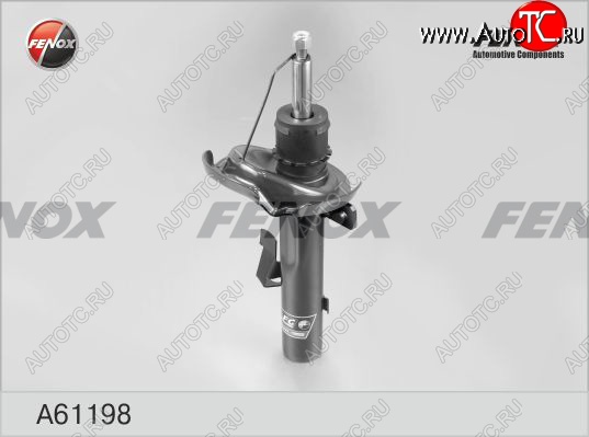 4 399 р. Левый амортизатор передний (газ/масло) FENOX Ford C-max Mk1 рестайлинг (2007-2010)  с доставкой в г. Пермь