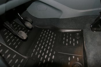 2 599 р. Коврики в салон Element 5 шт. (полиуретан) Ford C-max Mk2 дорестайлинг (2010-2015)  с доставкой в г. Пермь. Увеличить фотографию 2